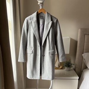Grey Pea Coat